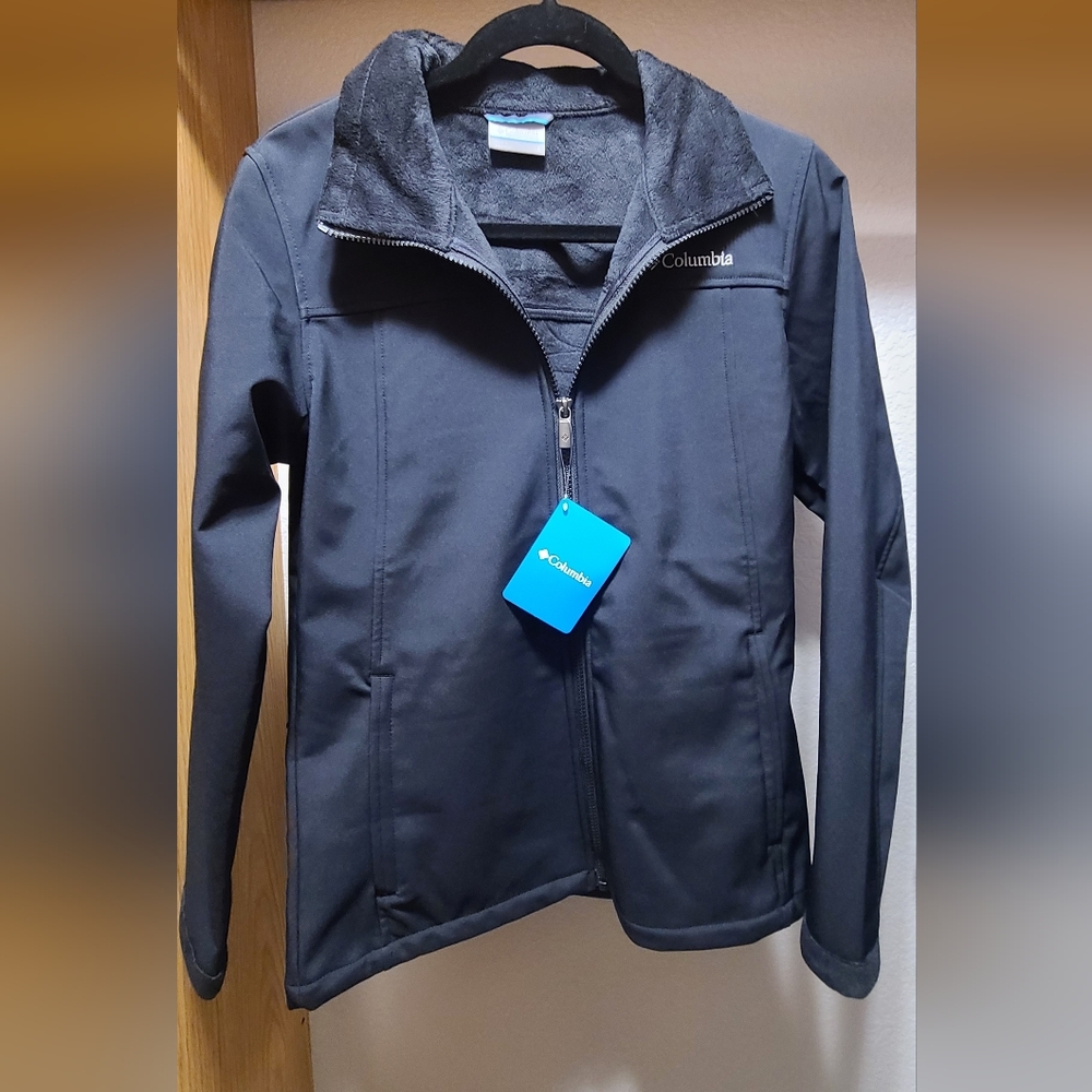 Columbia Charcoal Softshell Jacket